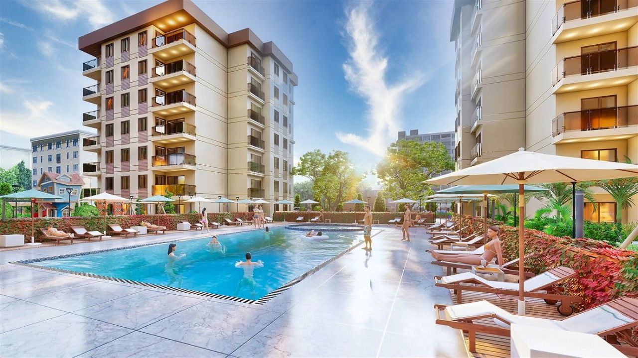 Квартира в Анталии, Турция, 46 м2 фото 3