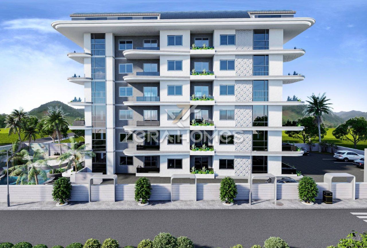 Апартаменты в Алании, Турция, 55 м2 фото 4