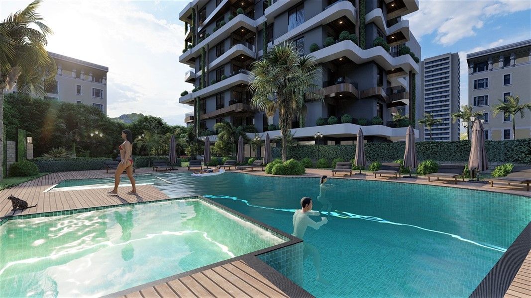 Апартаменты в Алании, Турция, 59 м2 фото 2