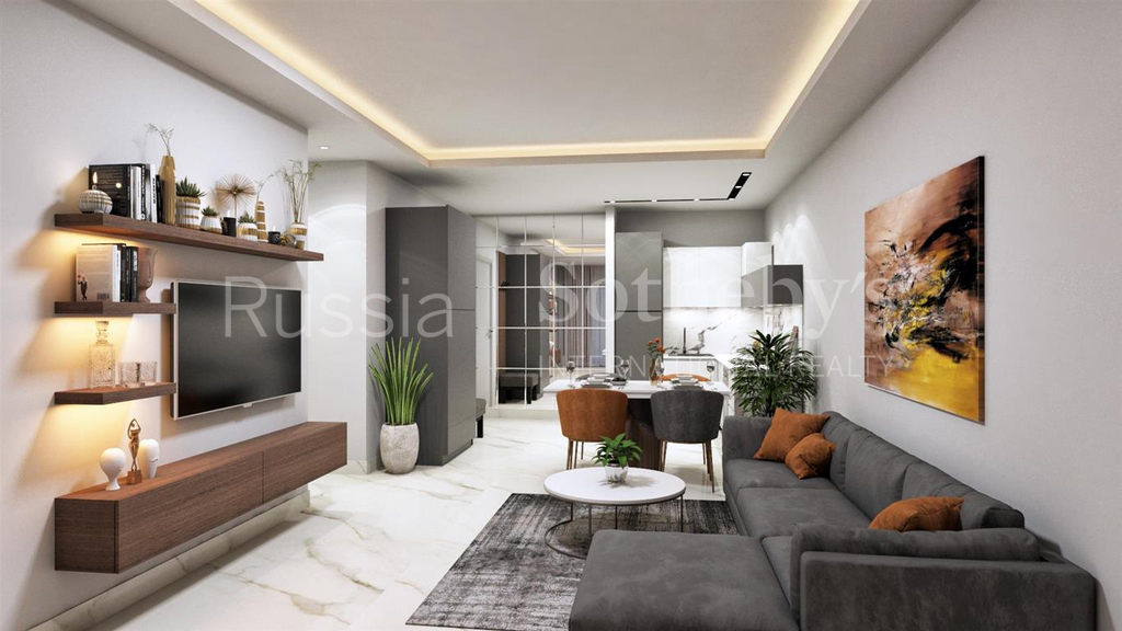 Апартаменты в Алании, Турция, 53 м2 фото 2