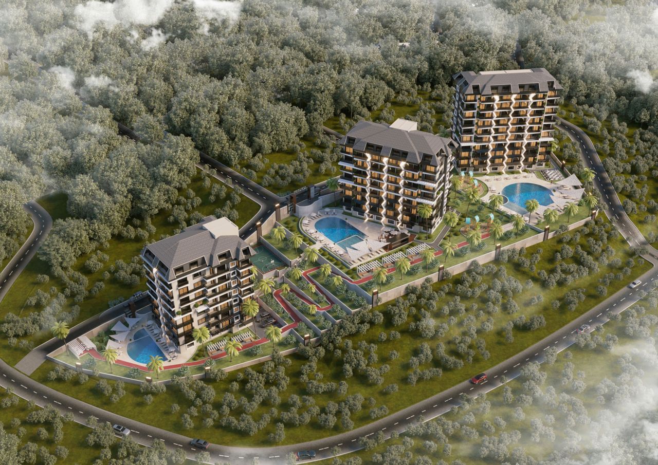 Квартира в Алании, Турция, 55 м2 фото 3