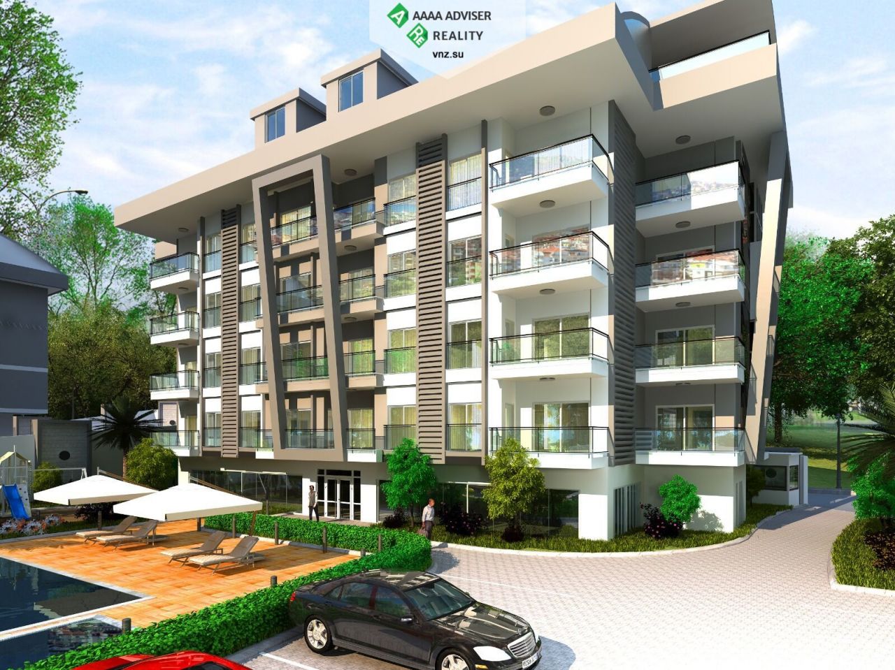 Квартира в Алании, Турция, 54 м2 фото 5