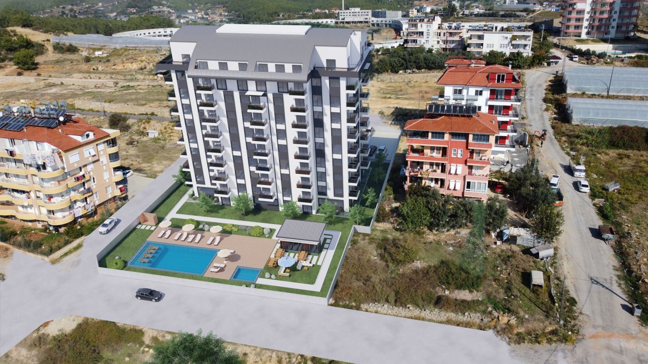 Квартира в Алании, Турция, 50 м2 фото 2
