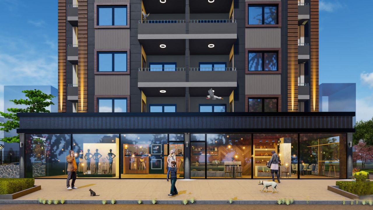 Квартира в Мерсине, Турция, 45 м2 фото 5