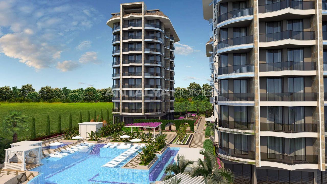 Апартаменты в Алании, Турция, 54 м2 фото 2