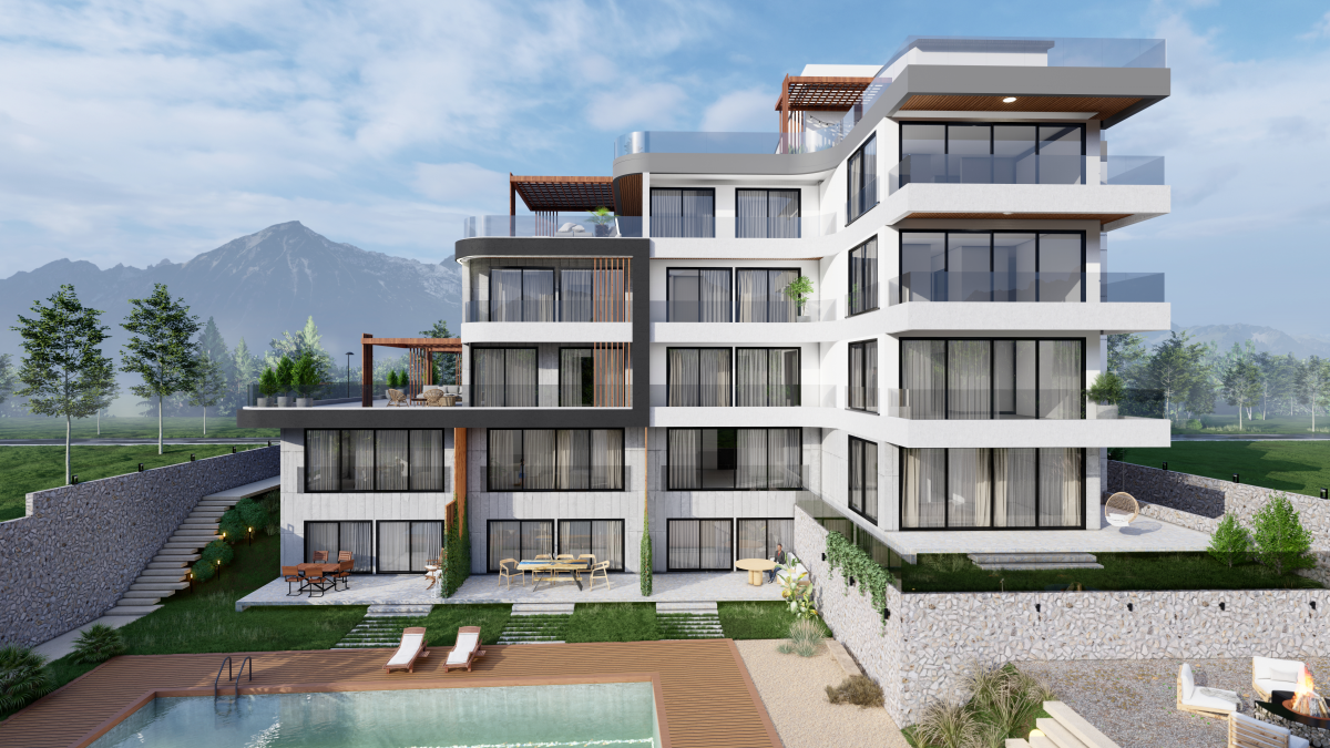 Квартира Güzelyurt Mh., Турция, 75 м2 фото 4