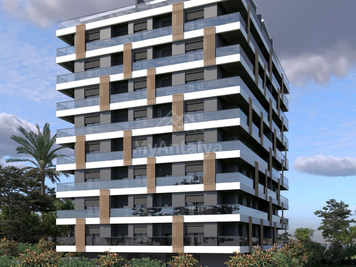 Квартира в Анталии, Турция, 50 м2 фото 2