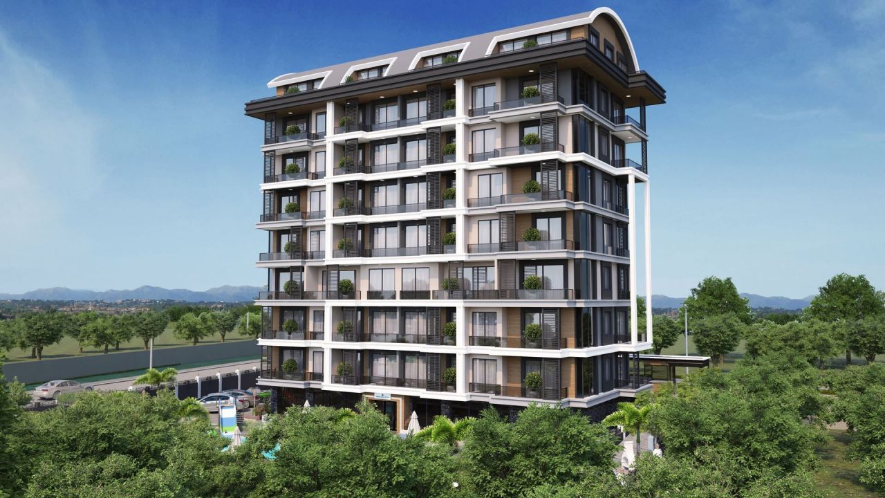 Квартира в Алании, Турция, 48 м2 фото 2