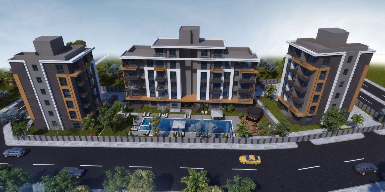 Квартира в Анталии, Турция, 60 м2 фото 2