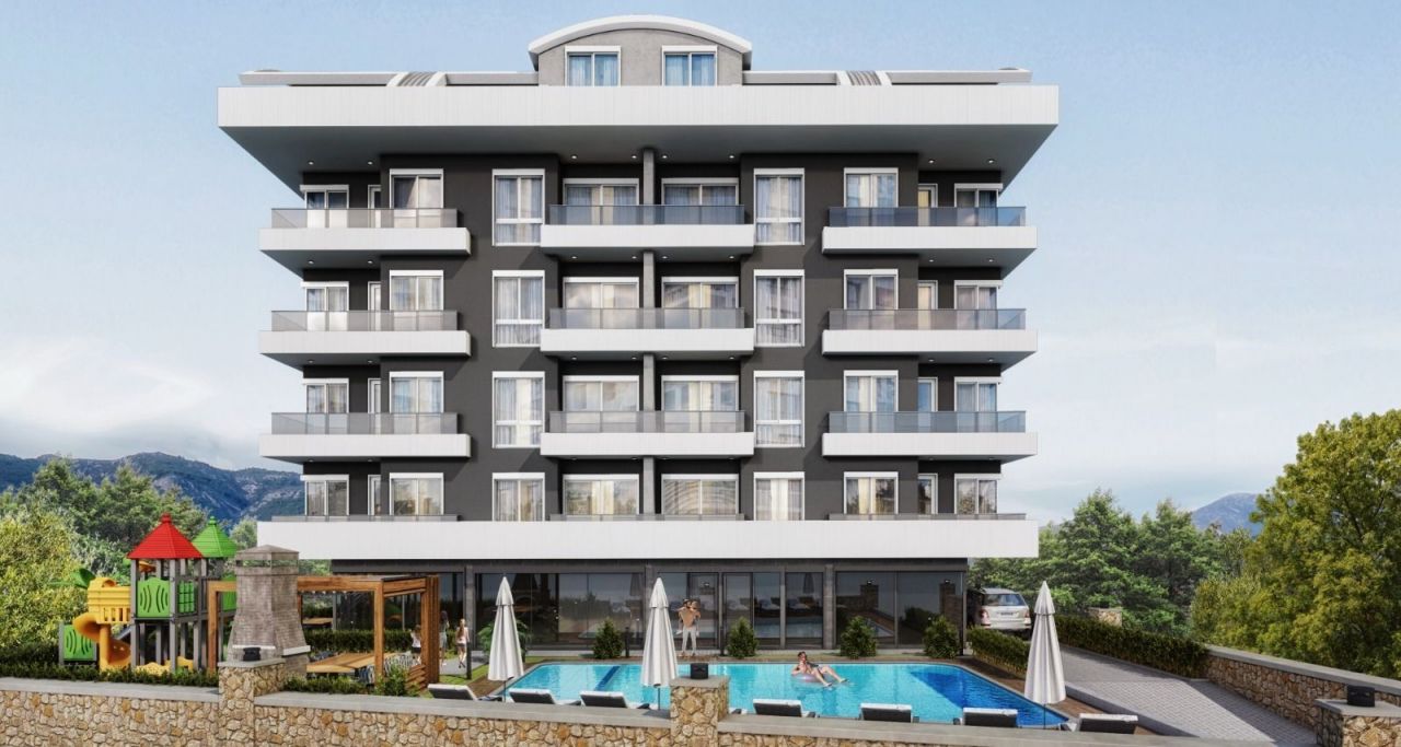 Квартира в Алании, Турция, 44 м2 фото 2