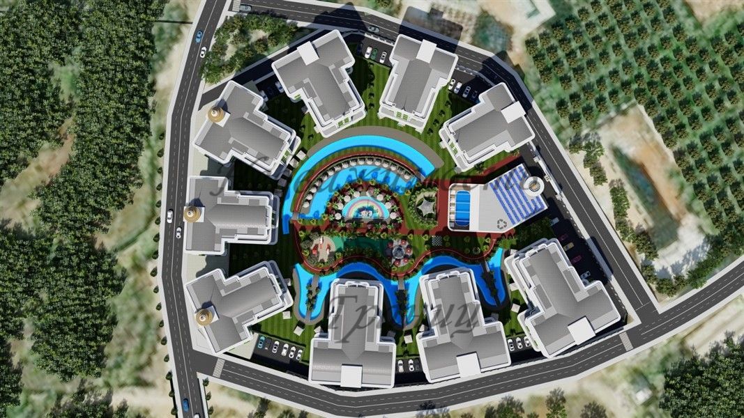Апартаменты в Алании, Турция, 55 м2 фото 5