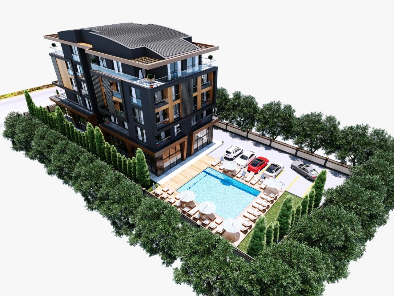 Квартира в Анталии, Турция, 47.5 м2 фото 4