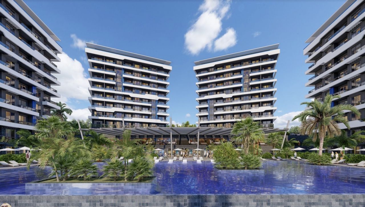 Апартаменты в Алании, Турция, 56 м2 фото 3