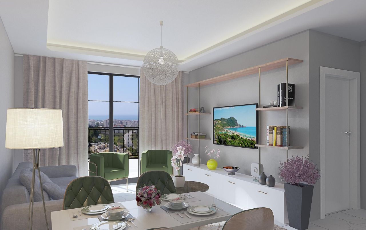 Квартира в Авсалларе, Турция, 42 м2 фото 5