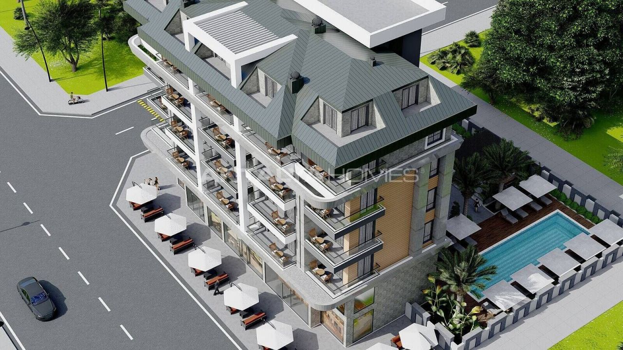 Апартаменты в Алании, Турция, 64 м2 фото 2