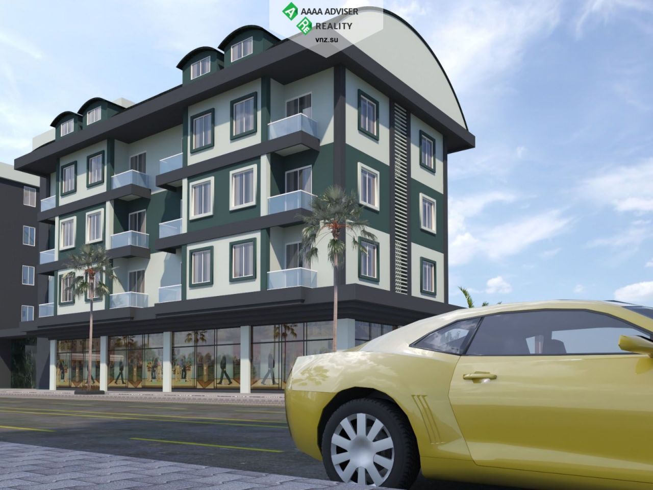Пентхаус в Алании, Турция, 43 м2 фото 4