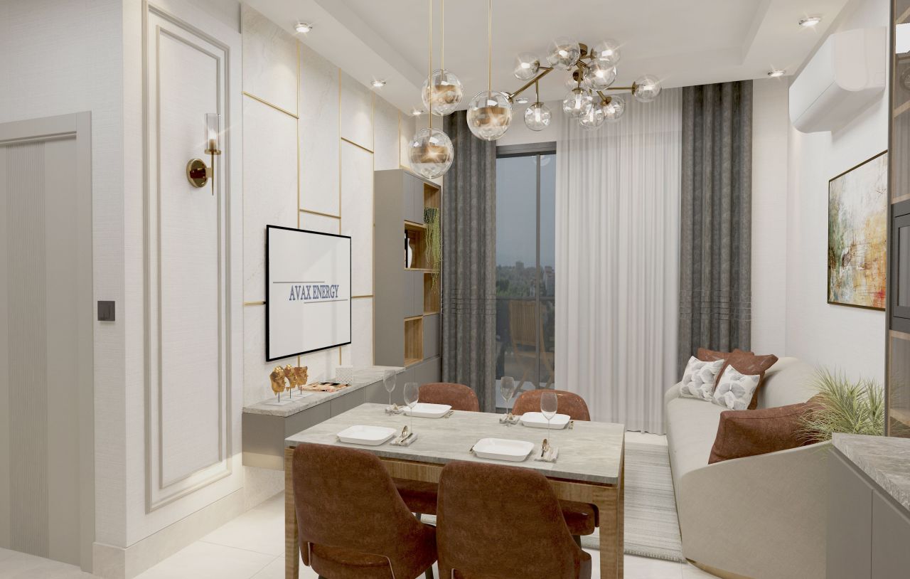 Квартира в Алании, Турция, 52 м2 фото 2