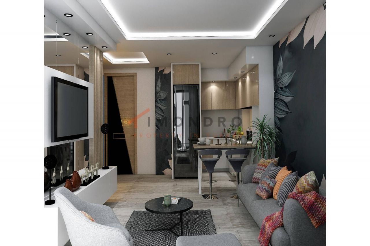 Квартира в Анталии, Турция, 44 м2 фото 5