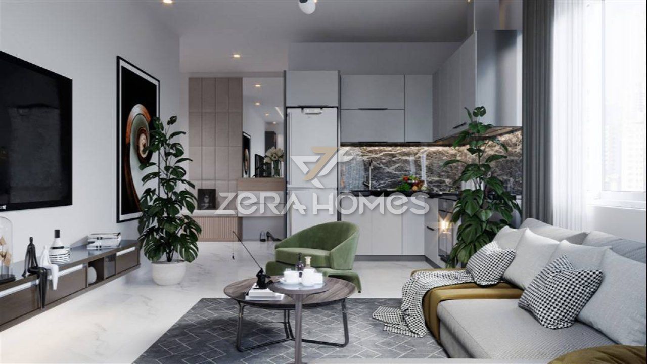 Квартира в Алании, Турция, 50 м2 фото 2