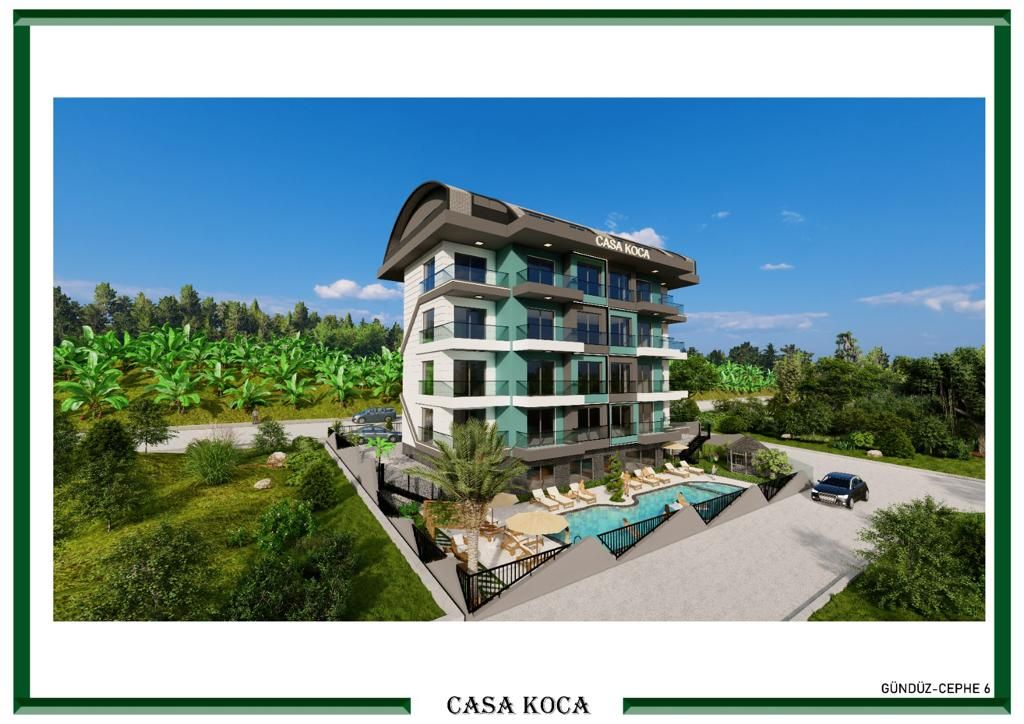 Апартаменты в Алании, Турция, 57 м2 фото 5