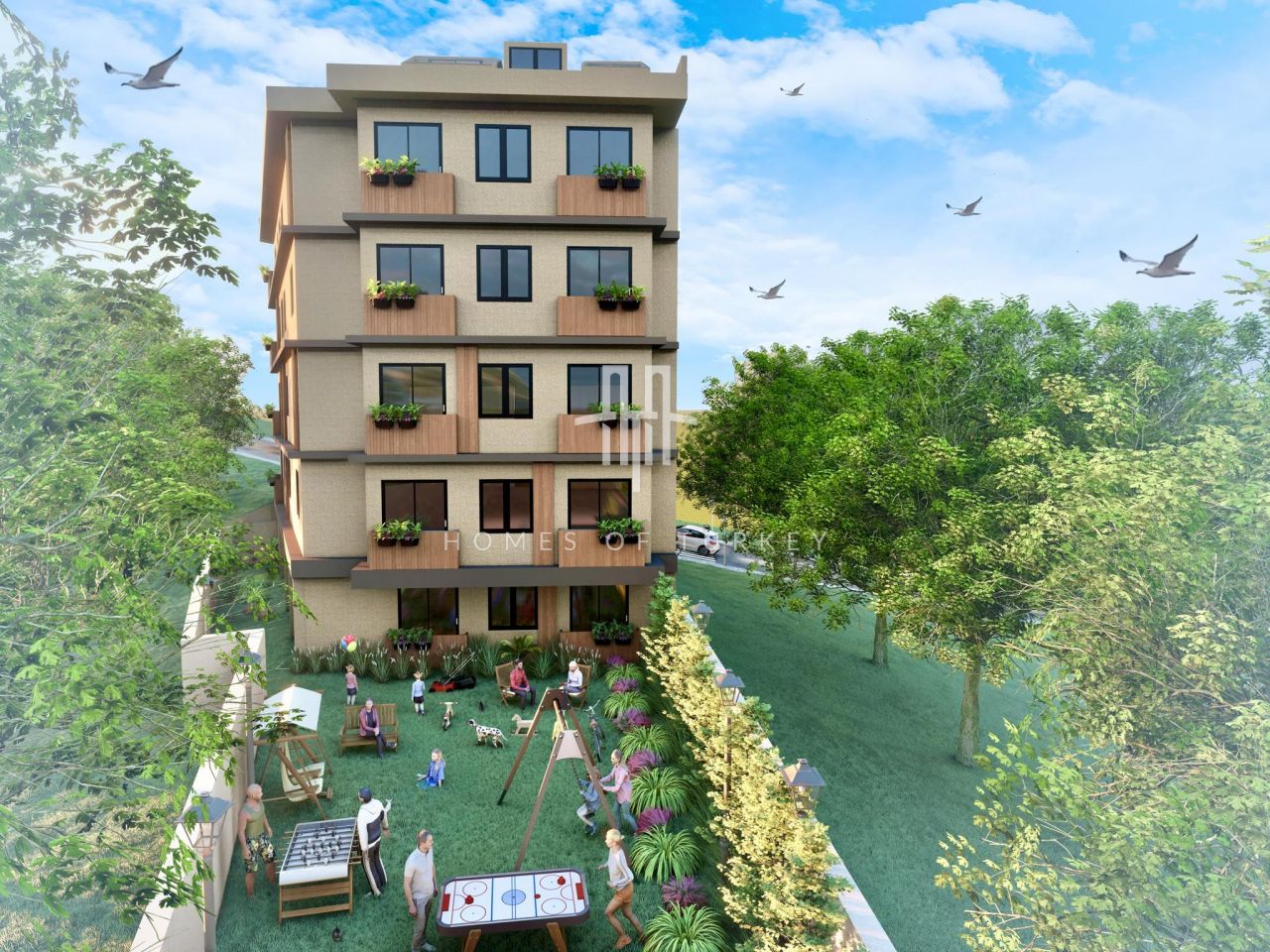 Апартаменты в Стамбуле, Турция, 77 м2 фото 2