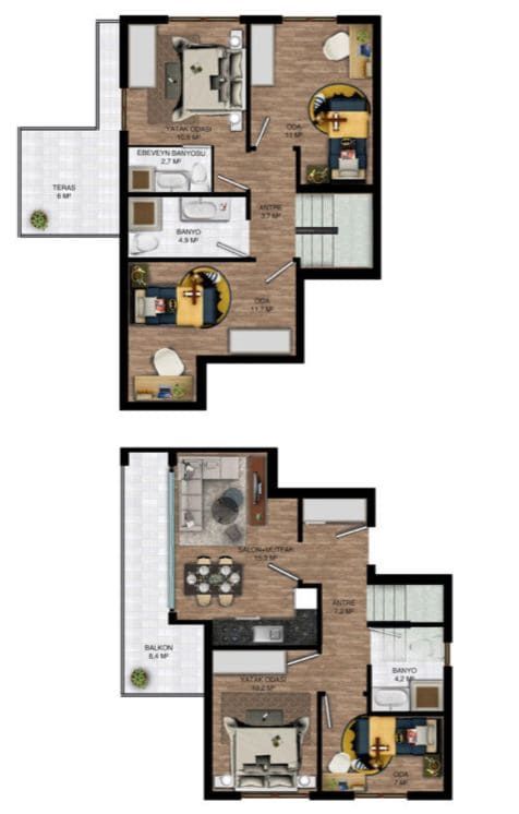 Квартира в Анталии, Турция, 85 м2 фото 5