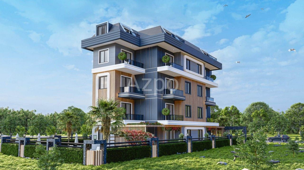 Апартаменты в Газипаше, Турция, 43 м2 фото 4