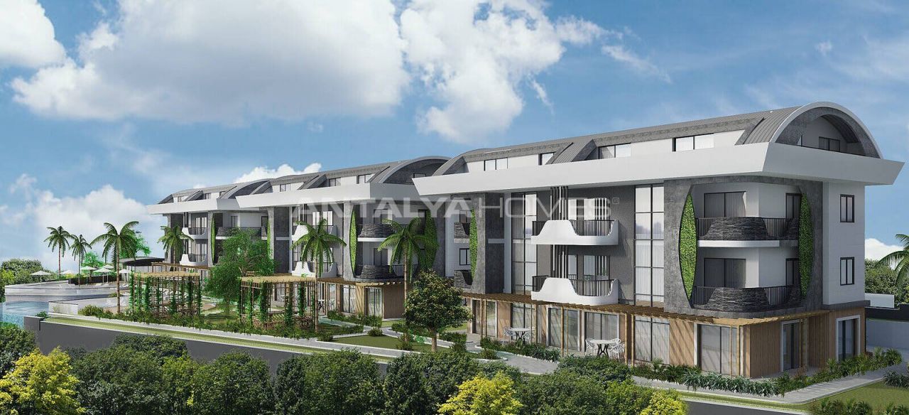 Апартаменты в Алании, Турция, 55 м2 фото 2