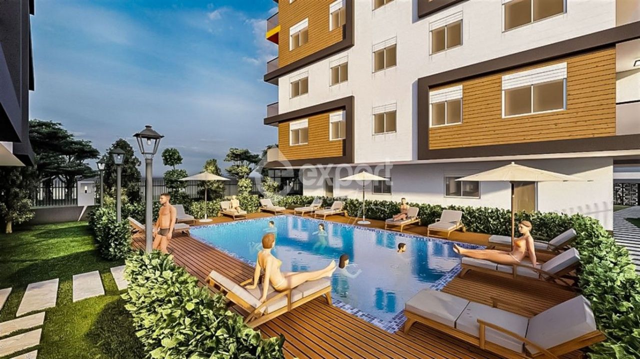 Квартира в Анталии, Турция, 45 м2 фото 2