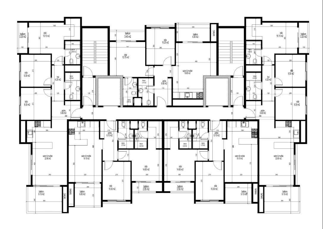 Квартира в Мерсине, Турция, 100 м2 фото 5