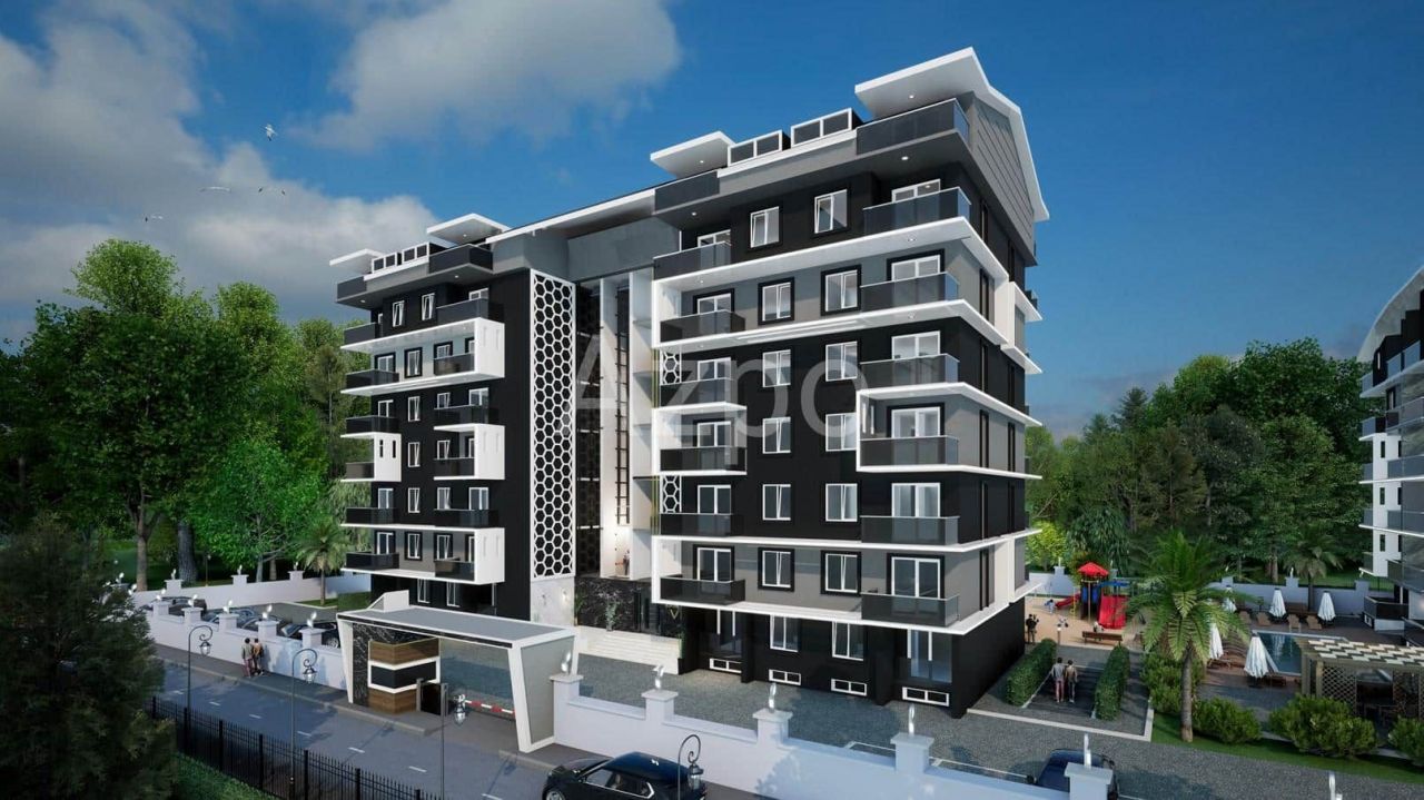 Апартаменты в Газипаше, Турция, 47 м2 фото 3