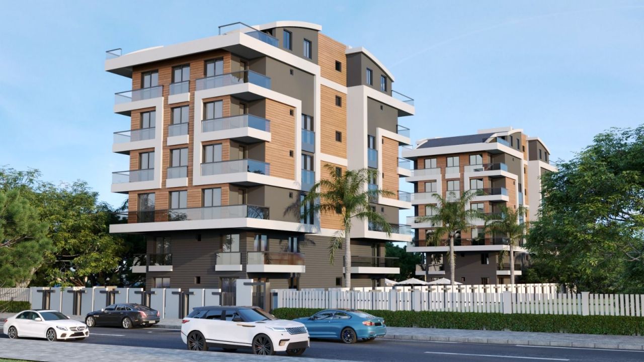 Апартаменты в Анталии, Турция, 50 м2 фото 2