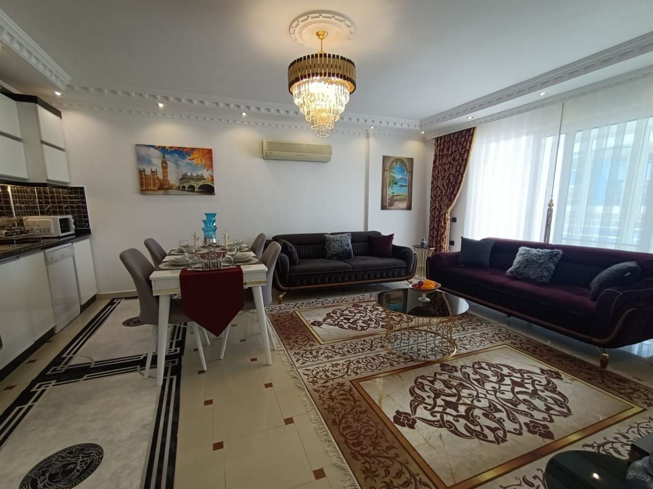 Квартира в Алании, Турция, 105 м2 фото 2