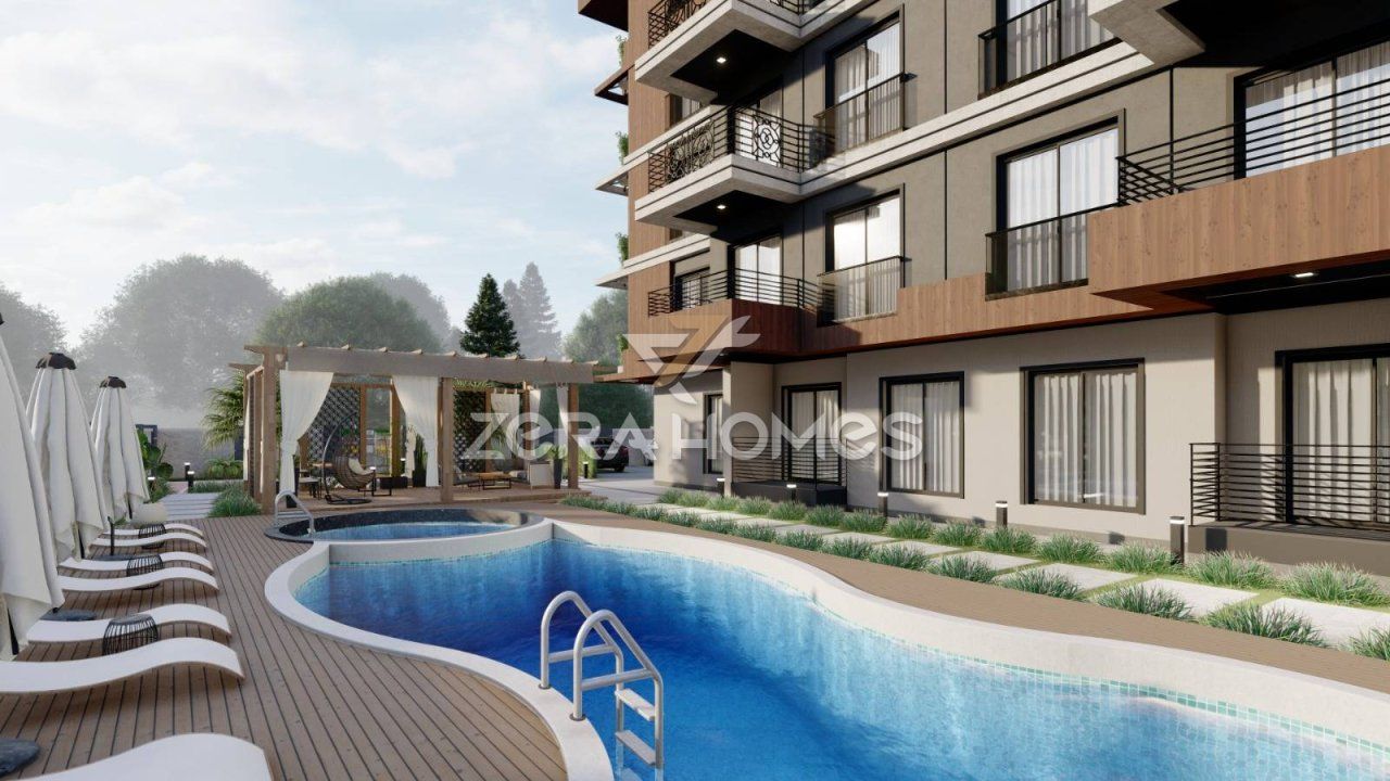 Апартаменты в Алании, Турция, 45 м2 фото 5