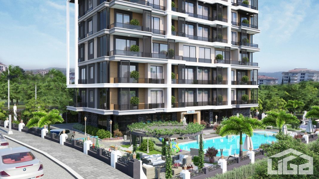 Квартира в Алании, Турция, 43 м2 фото 2