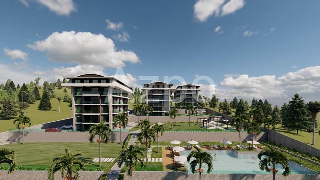 Апартаменты в Алании, Турция, 54 м2 фото 4