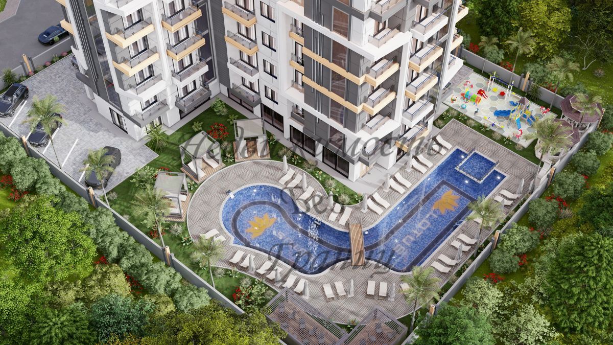 Квартира в Алании, Турция, 43 м2 фото 3