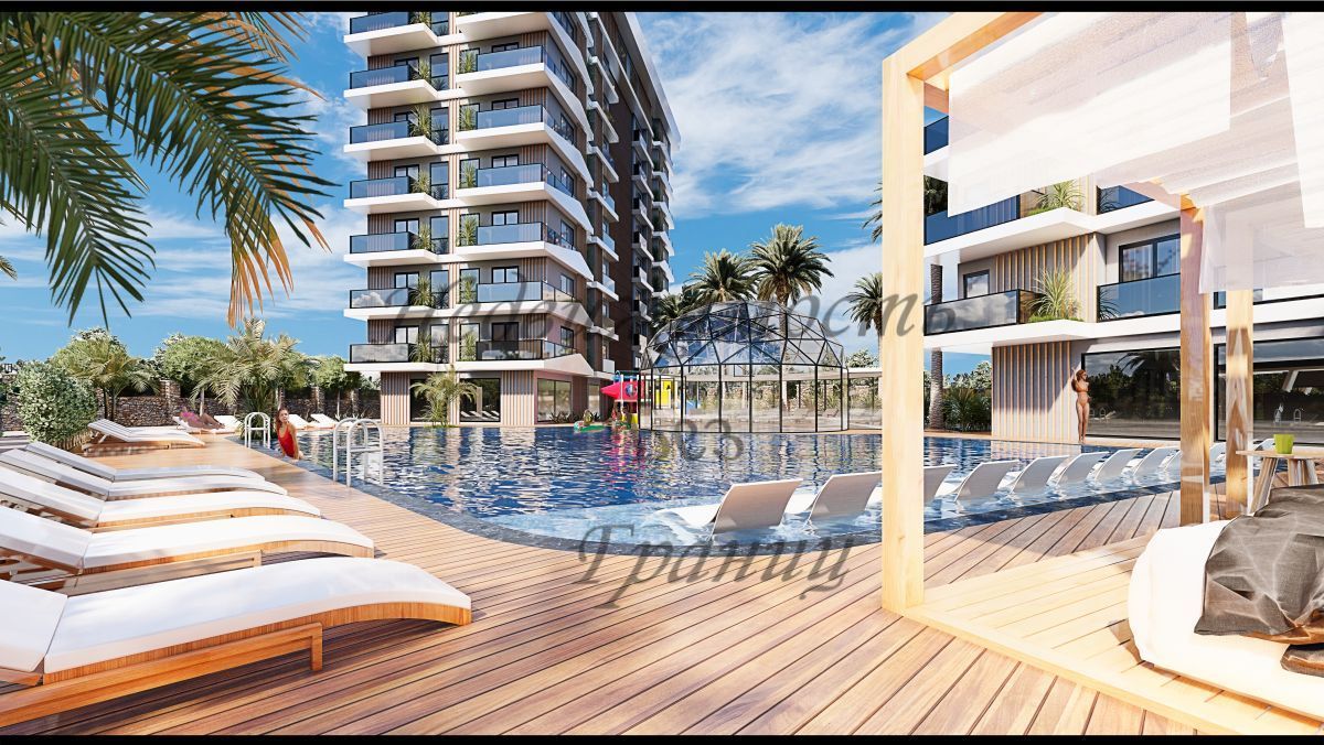 Апартаменты в Алании, Турция, 75 м2 фото 2