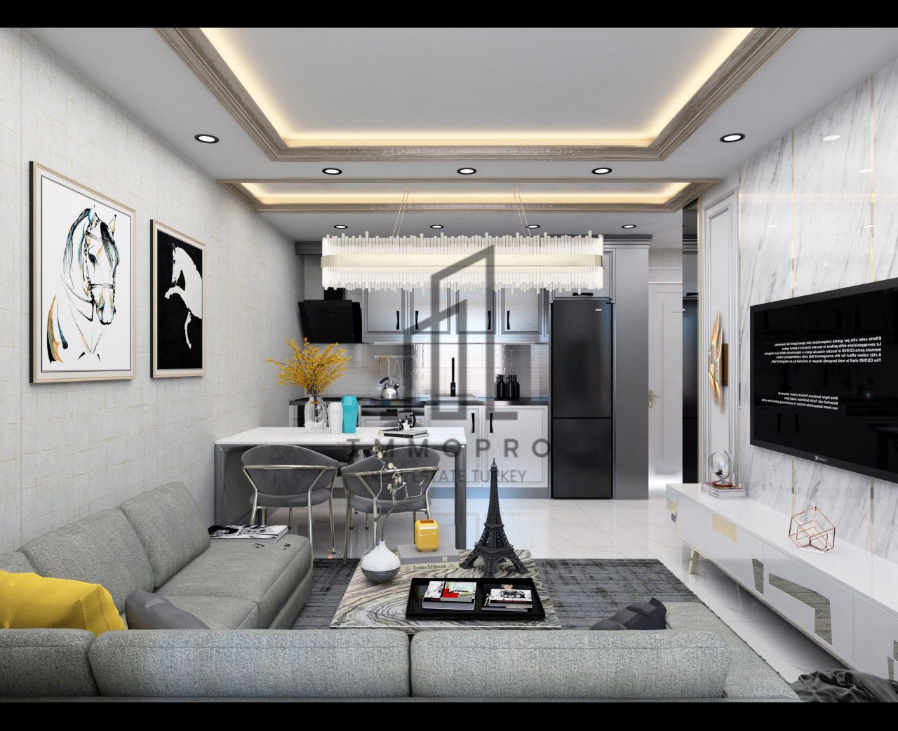 Апартаменты в Алании, Турция, 50 м2 фото 3