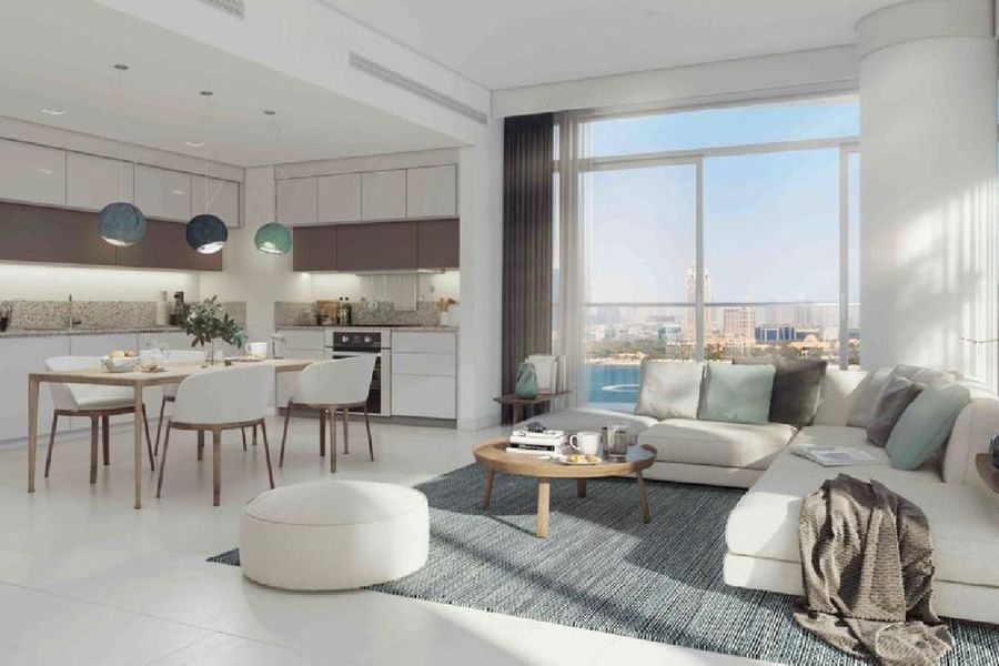 Апартаменты Emaar Beachfront, ОАЭ, 74 м2 фото 5