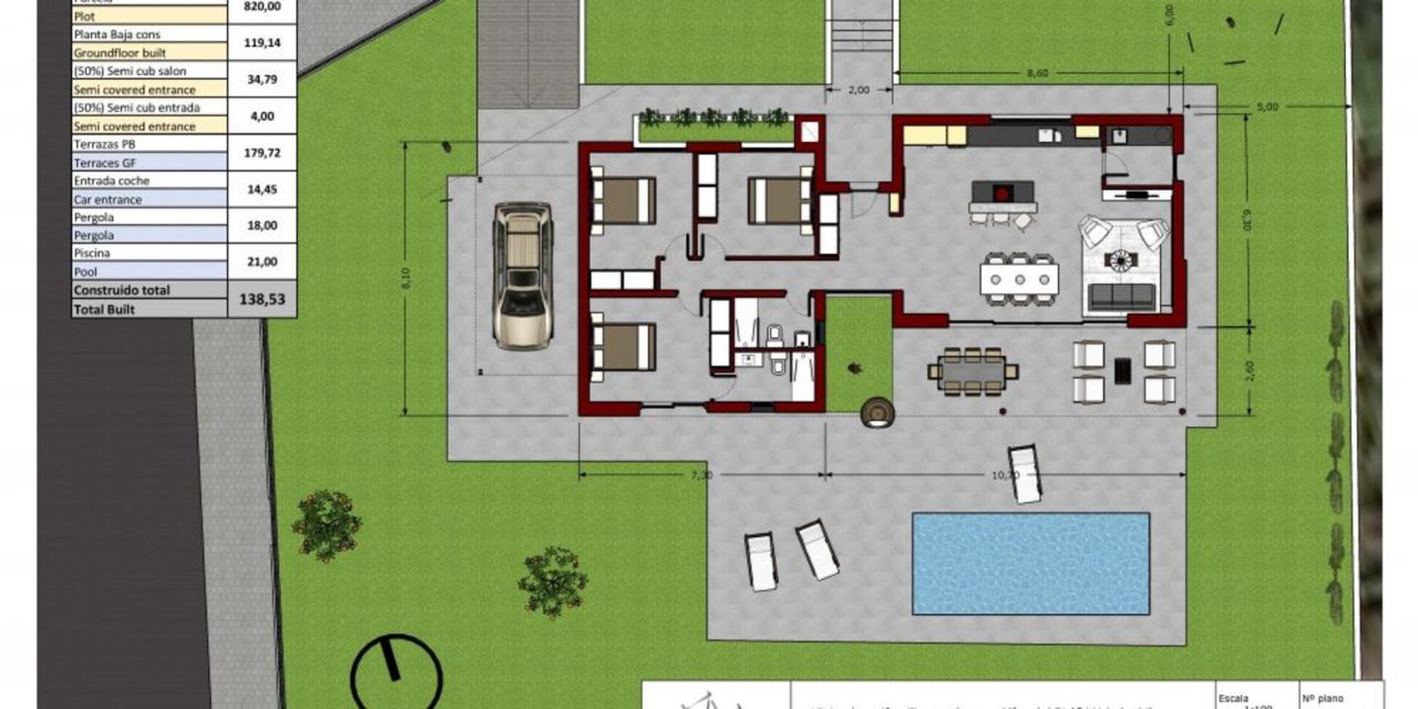 Вилла в Альфас-дель-Пи, Испания, 139 м2 фото 2