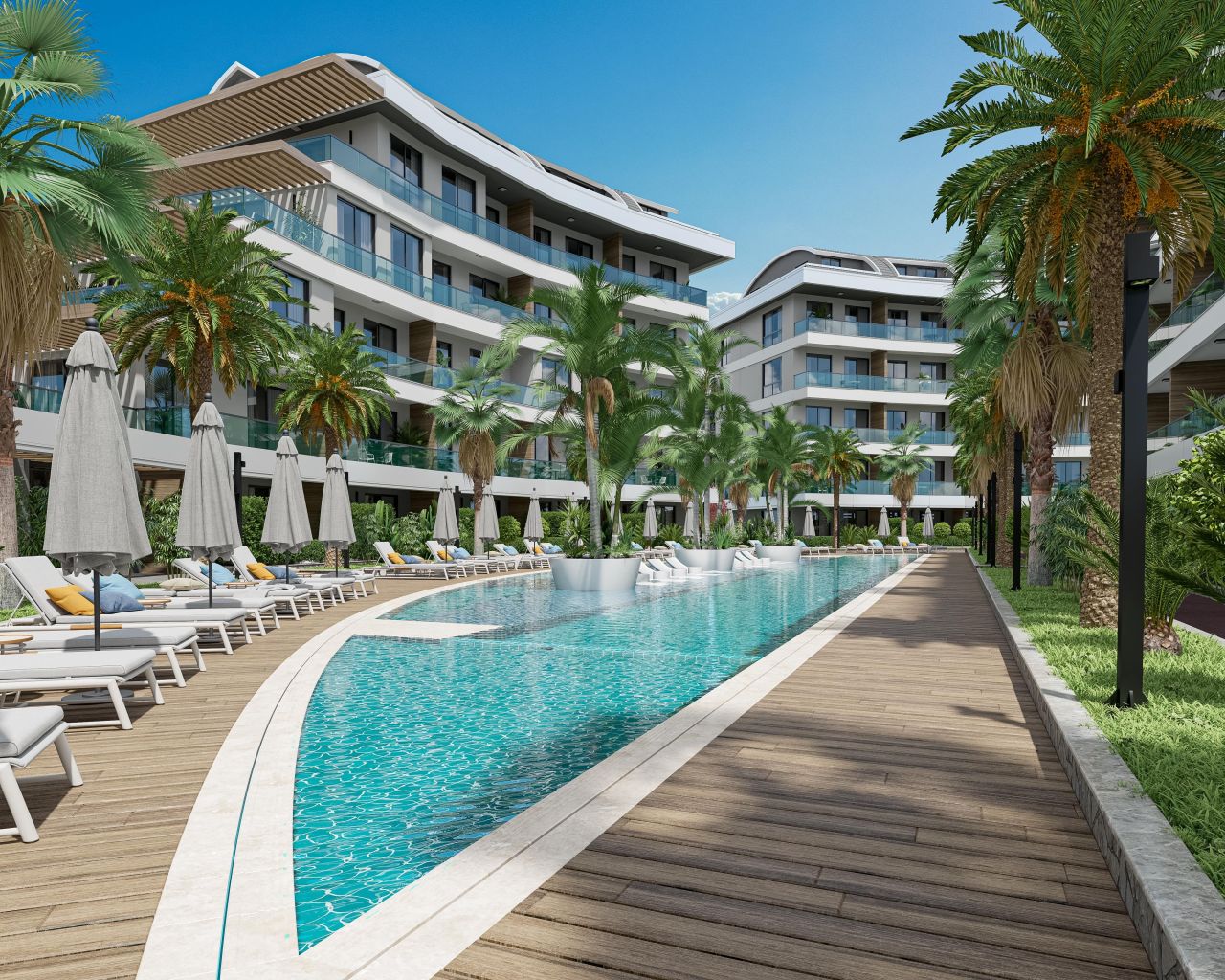 Квартира в Алании, Турция, 72 м2 фото 4