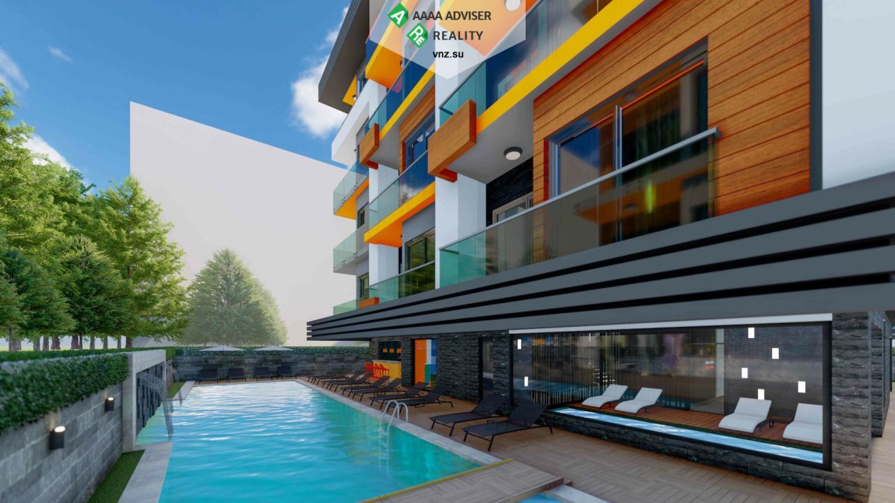 Квартира в Алании, Турция, 59 м2 фото 2
