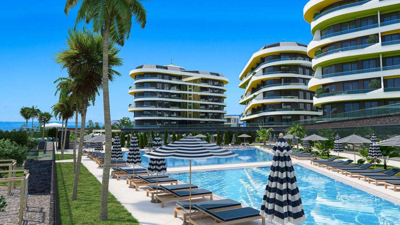 Квартира в Алании, Турция, 60 м2 фото 4