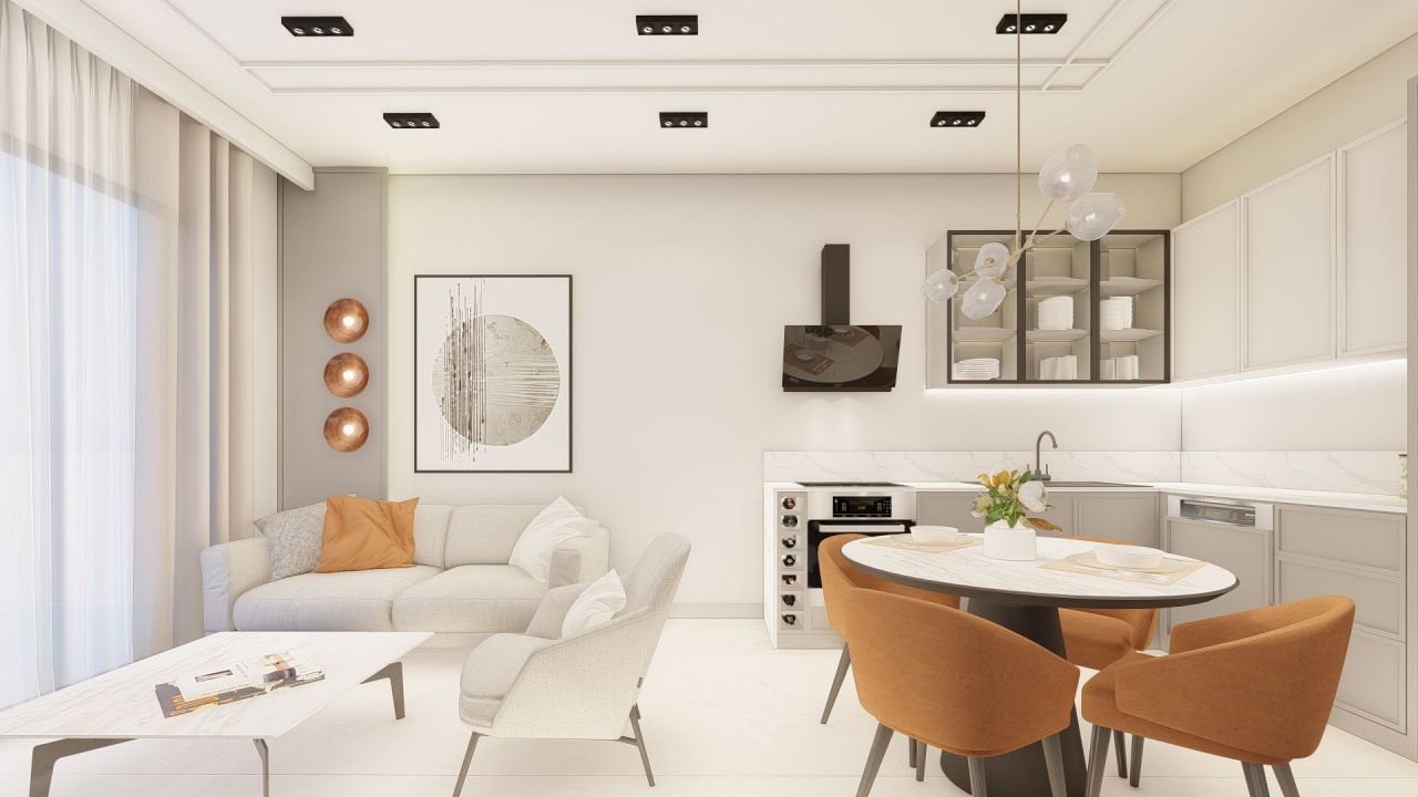 Апартаменты в Алании, Турция, 50 м2 фото 3