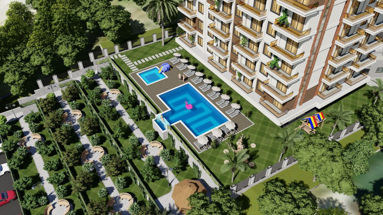 Квартира в Алании, Турция, 52 м2 фото 3