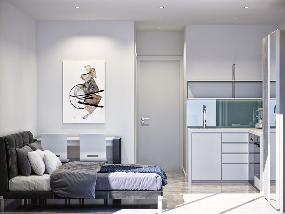 Студия в Афинах, Греция, 22 м2 фото 2