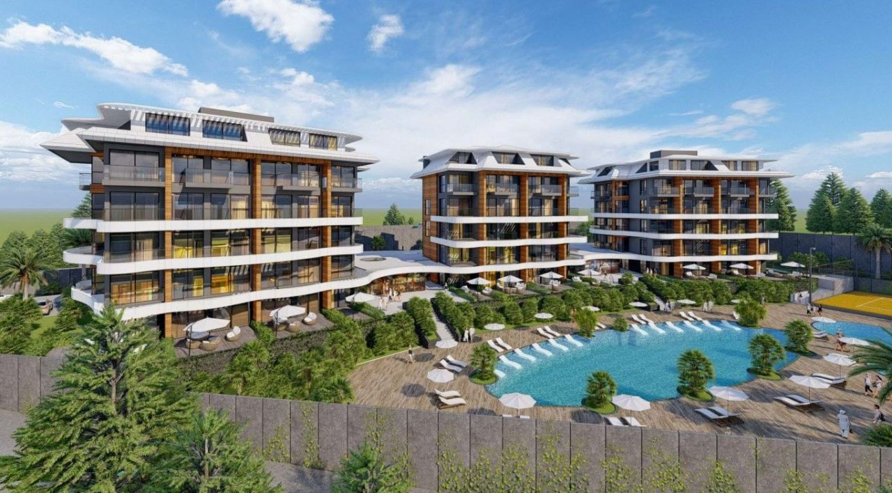 Квартира в Алании, Турция, 49 м2 фото 3
