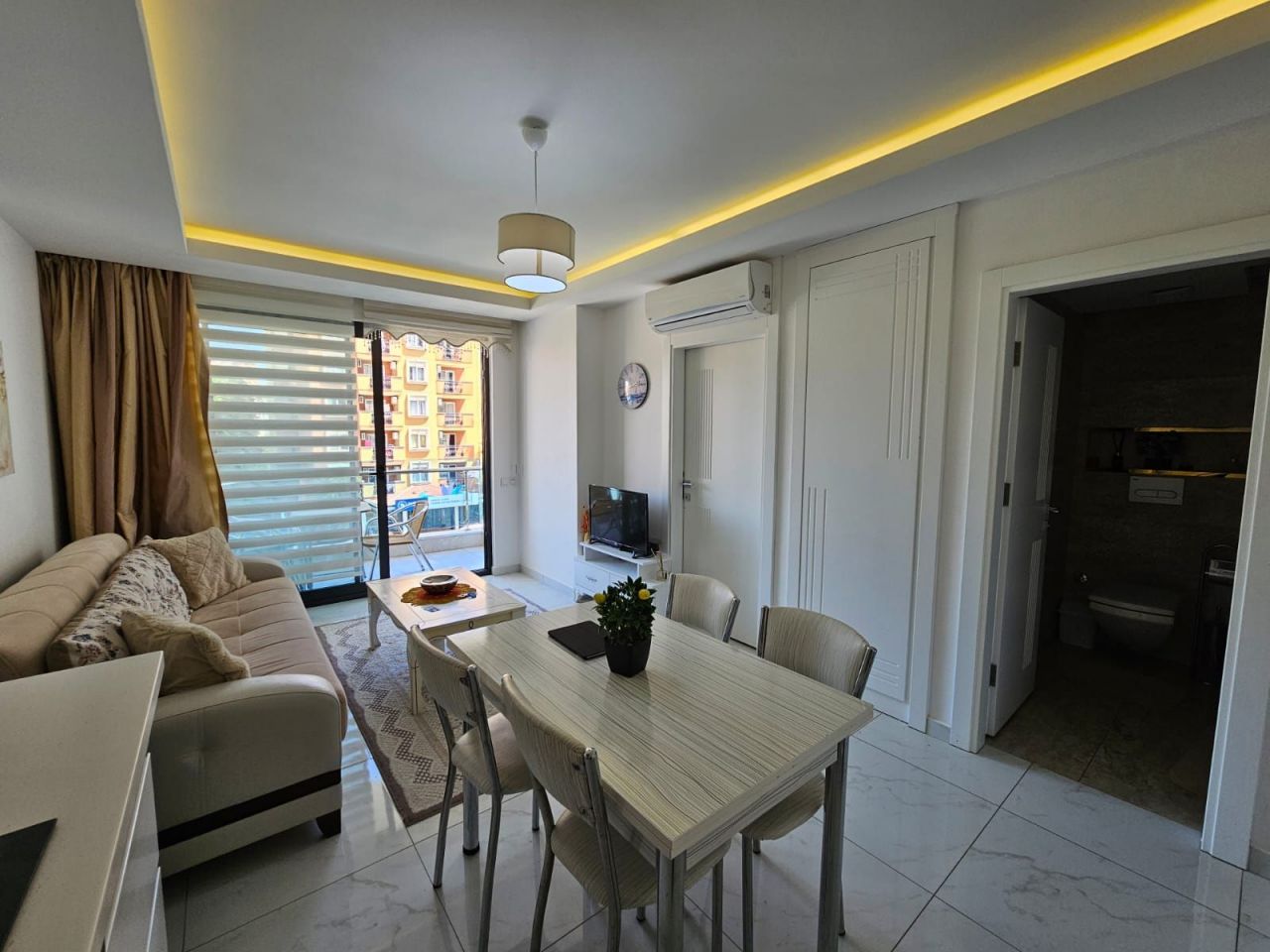 Квартира в Алании, Турция, 50 м2 фото 2