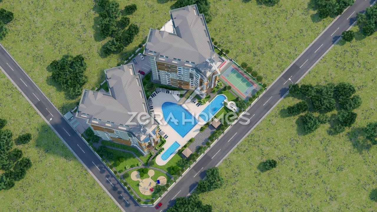 Апартаменты в Алании, Турция, 59 м2 фото 2